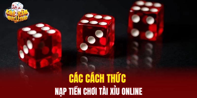 Tìm hiểu cách nạp tiền chơi tài xỉu online chi tiết dễ hiểu Các cách thức nạp tiền chơi tài xỉu online